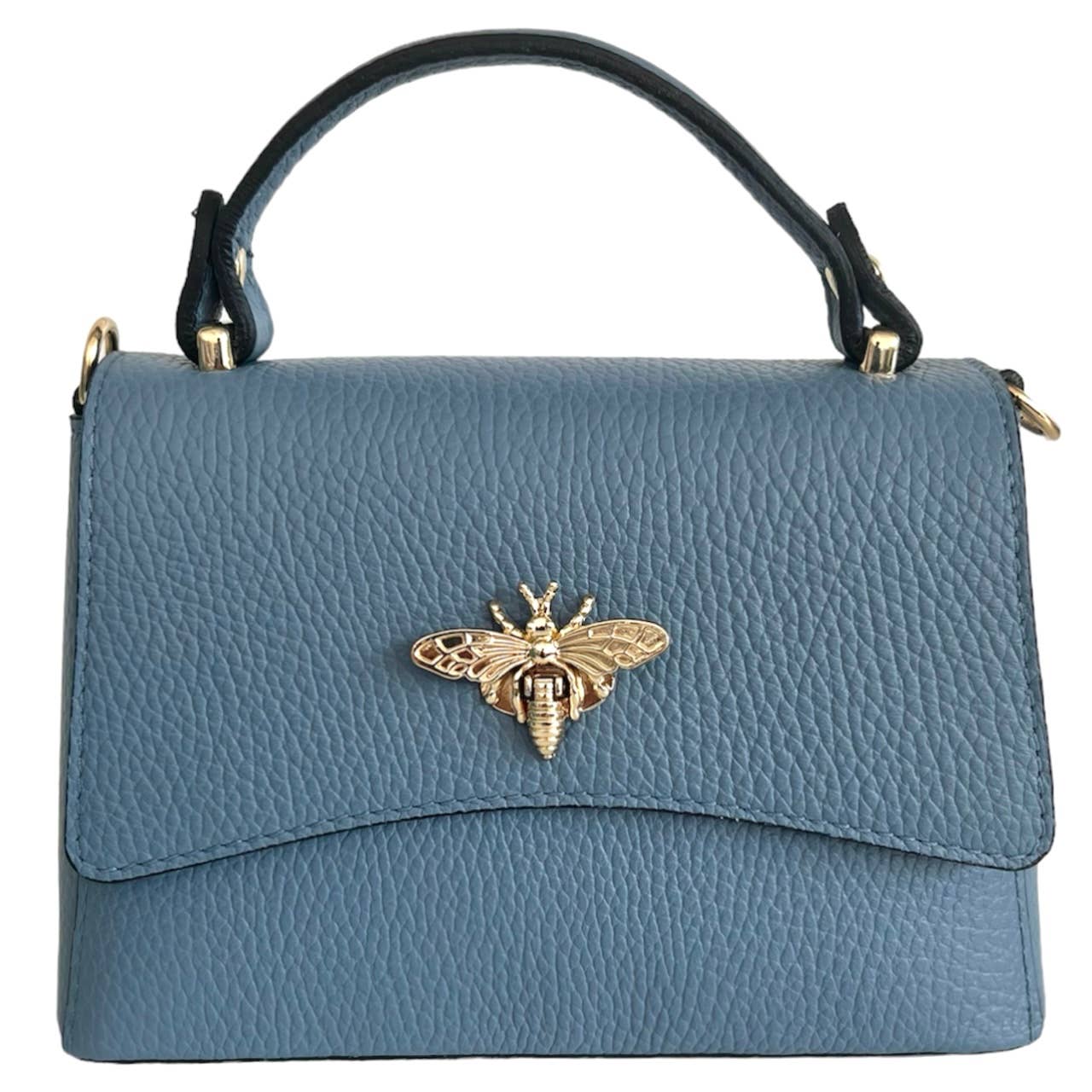 MODARNO - Wholesale Top Handle Bag - Women's - Women's shoulder bag in genuine leather with Ape closure11