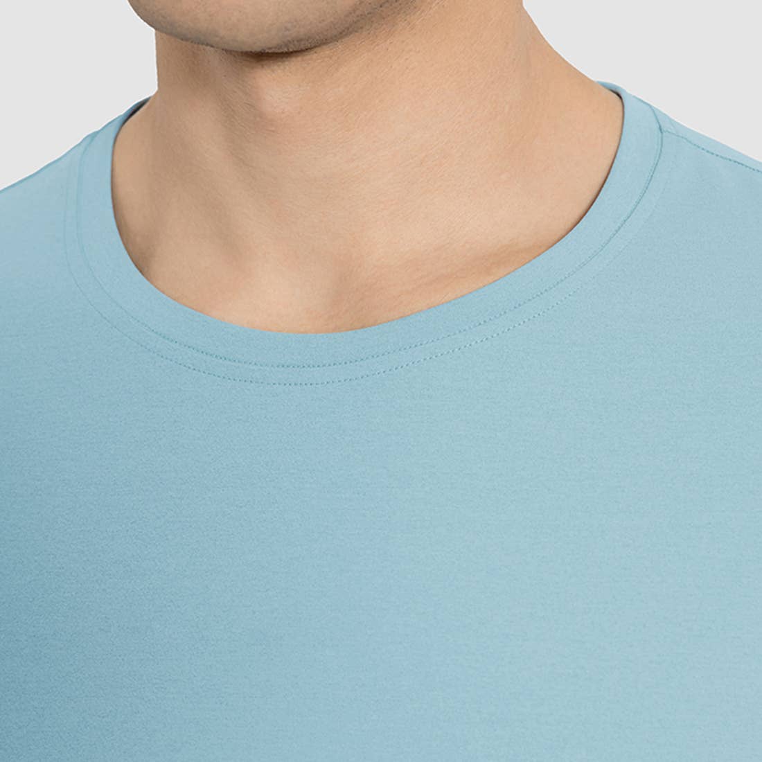 Sodalemon - Wholesale T-Shirt - Men's - Men Casual Short Sleeve Elastic Fitness Round-Neck T-Shirt3