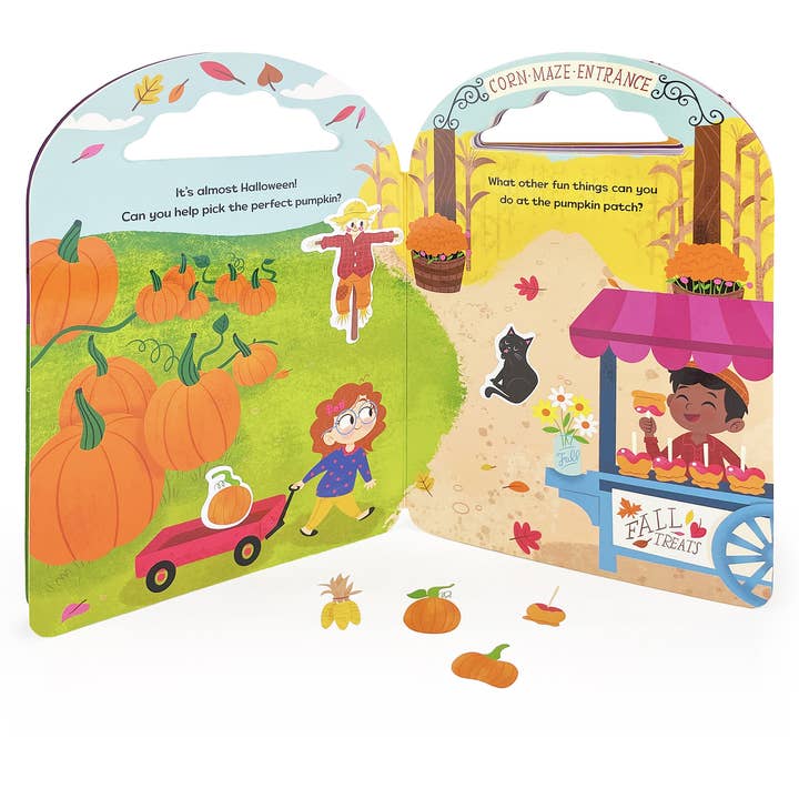 Cottage Door Press - Wholesale Preschool Book (3-5) - Happy Halloween Flip-a-Flap Halloween Board Book with Handle1