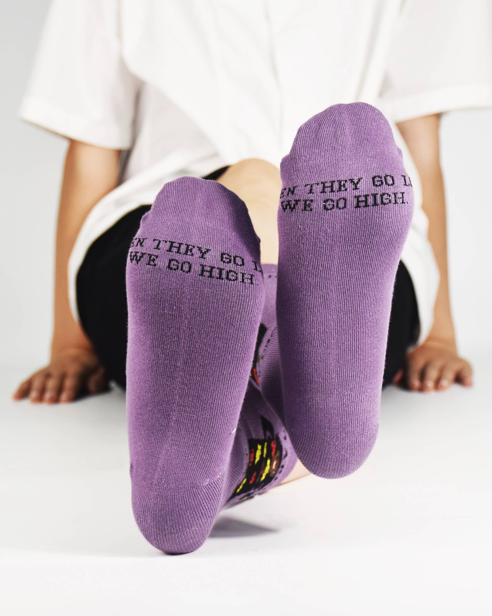 Maggie Stern Stitches - Wholesale Socks - Unisex - Michelle Obama Crew Socks Medium4