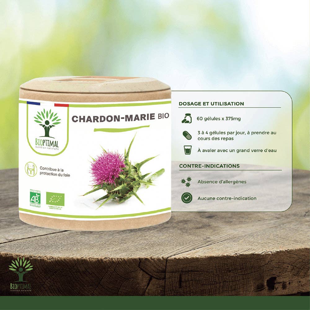 Bioptimal - Wholesale Oral Supplement/Vitamin - Organic milk thistle - Food supplement - in capsules3