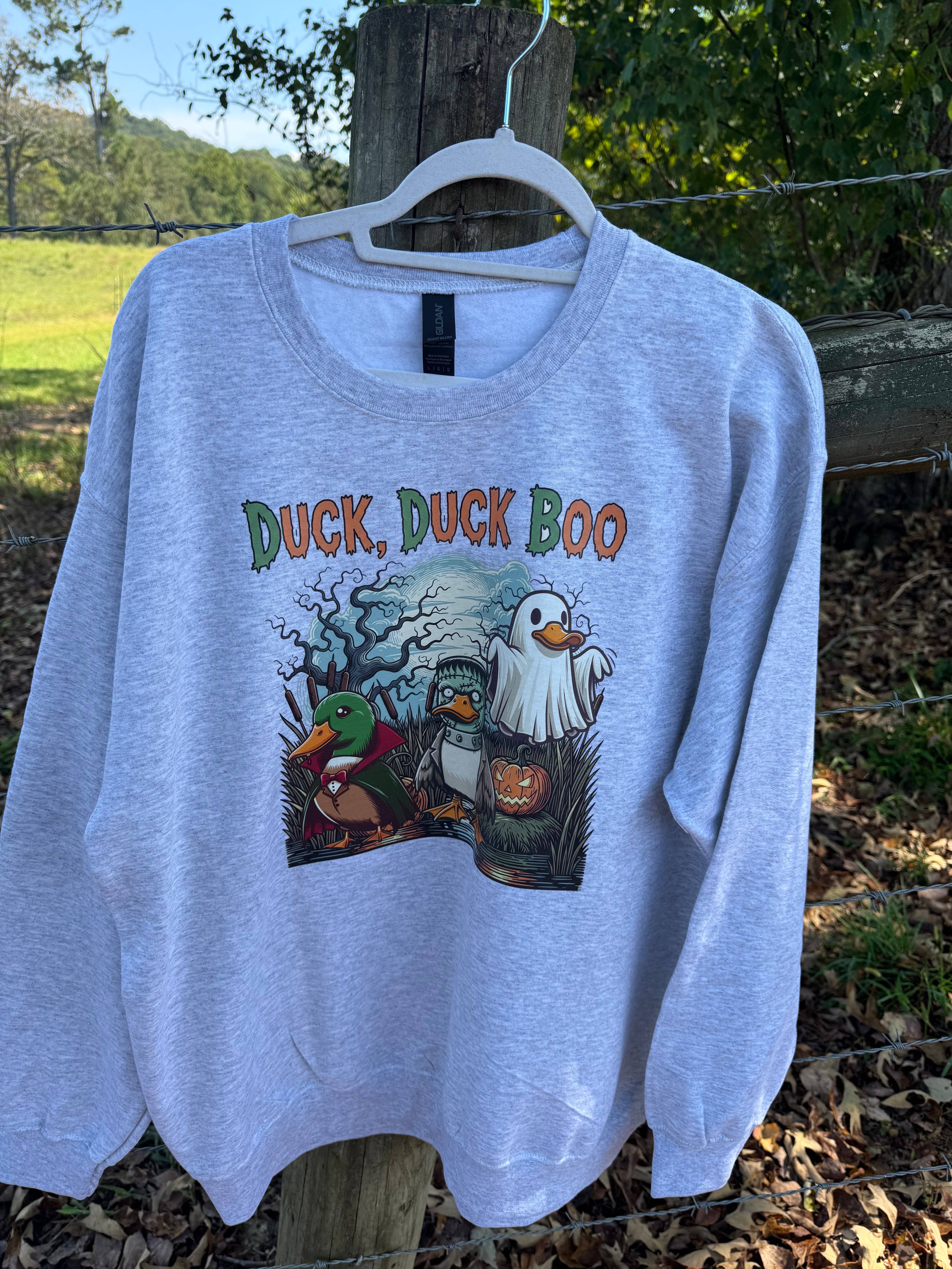 Endless Hunt - Wholesale Graphic Sweatshirt - Unisex - Duck Duck Boo Crewneck