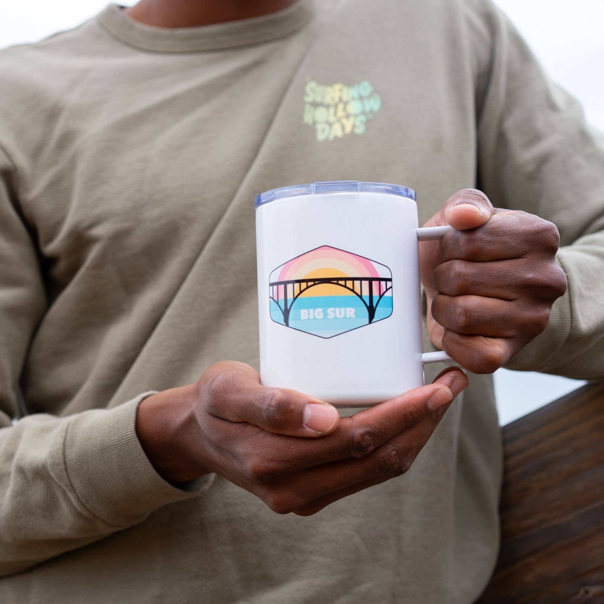 Human Nature Designs - Wholesale Insulated Mug/Tumbler - Big Sur Mug - Insulated Camping Mug, 12 oz7
