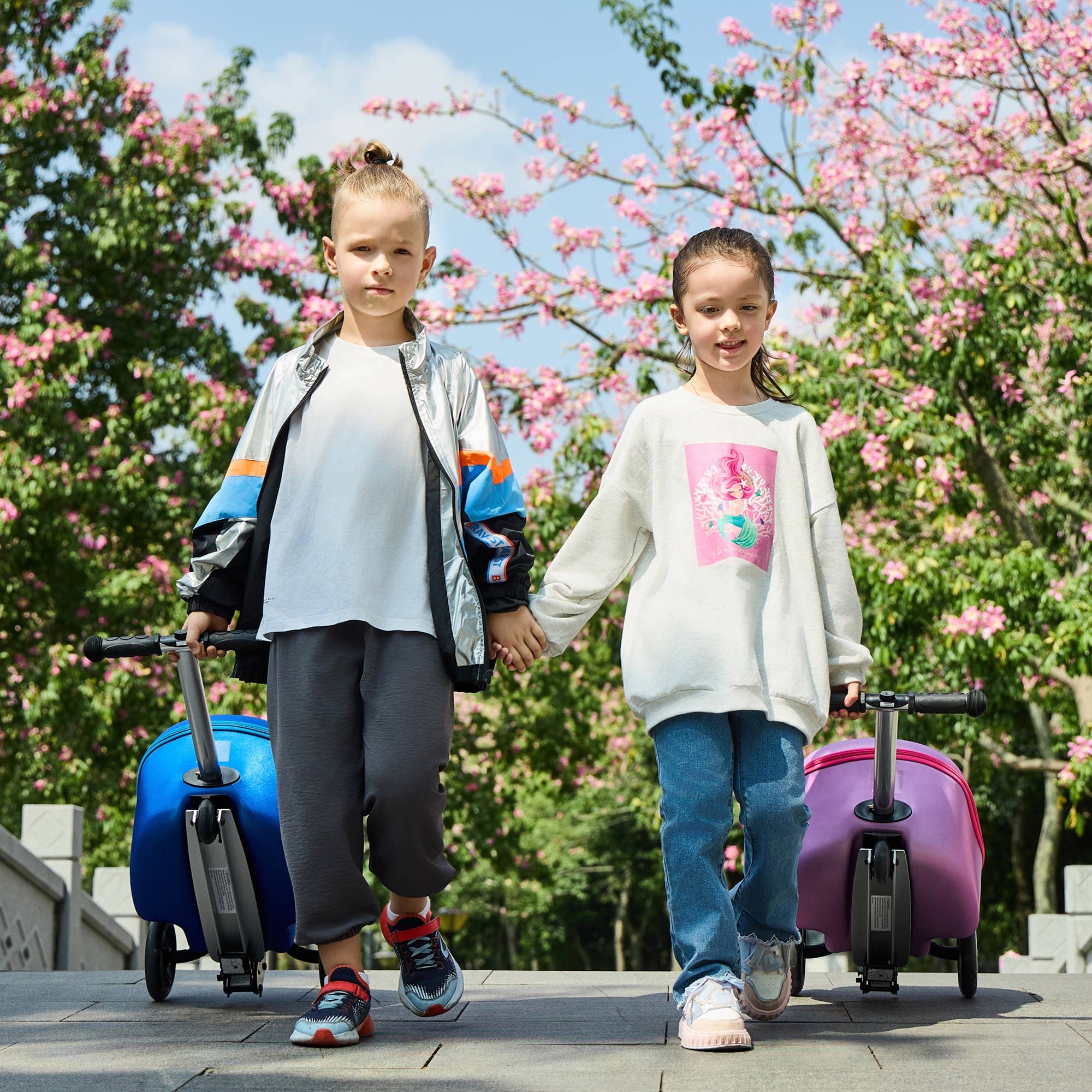 Gopowerbike – Großhandel Fahrrad/Roller – Kinder – GoPowerBike GoVoyage 3-Rad Kindergepäckroller18