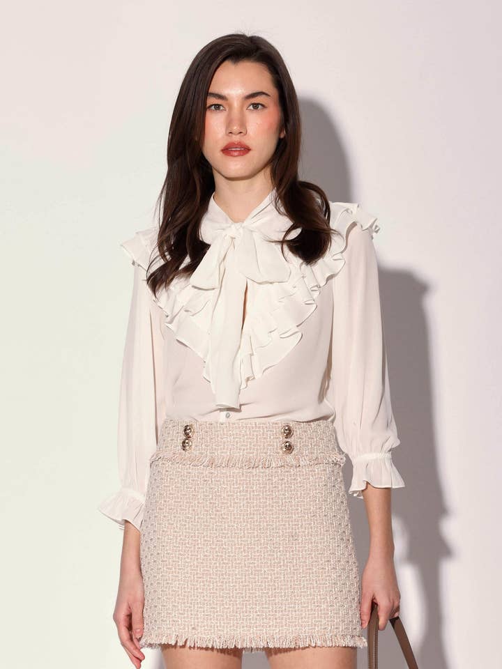 Daphne Skirt, Baja Tweed for wholesale by Walter Baker