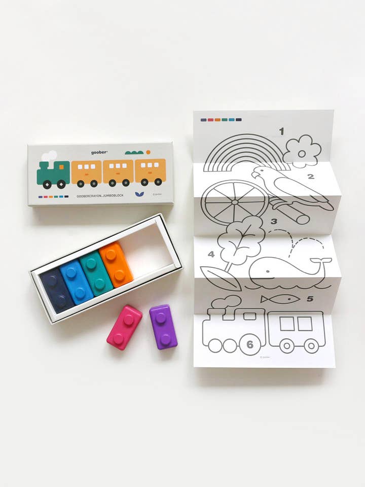 Goober | Jumbo Block Crayons for wholesale by Living Refinery