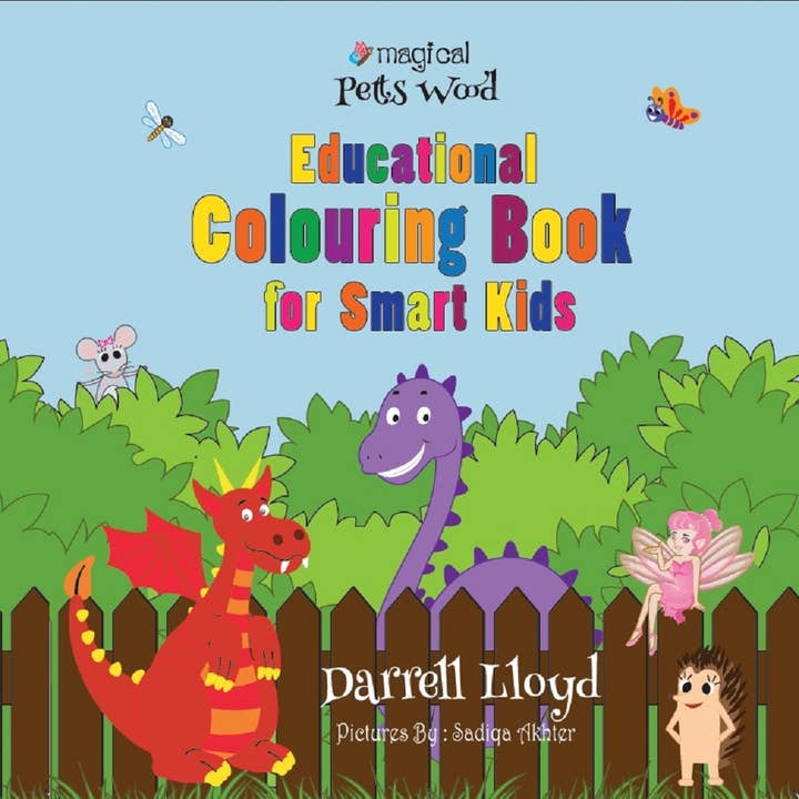 Educational Colouring Books for Smart Kids for wholesale by Magical Petts Wood