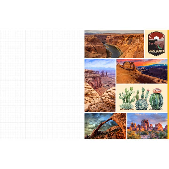 Insight Editions - Wholesale Coloring Book - Adult - Cut and Collage National Parks