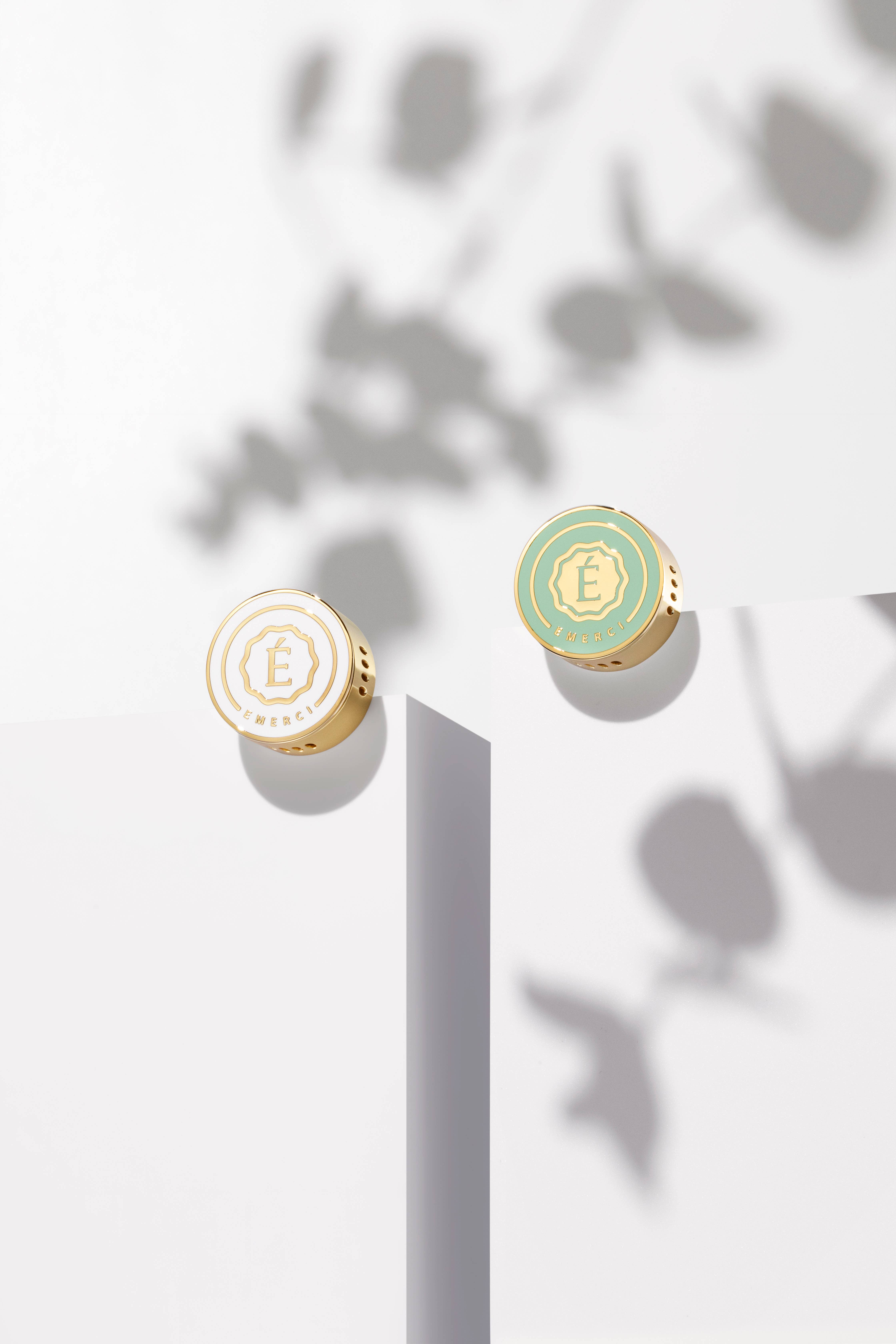 Émerci Mint Luxury Car Vent Clip On Air Freshener Gift Set for wholesale on Faire2