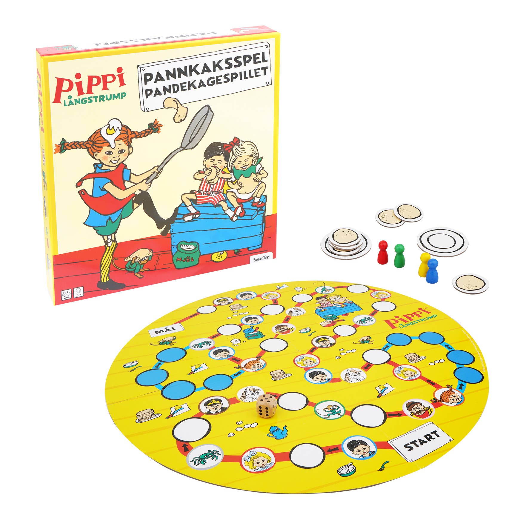 Barbo Toys - Wholesale Board Game - Pippi Pancake Board Game