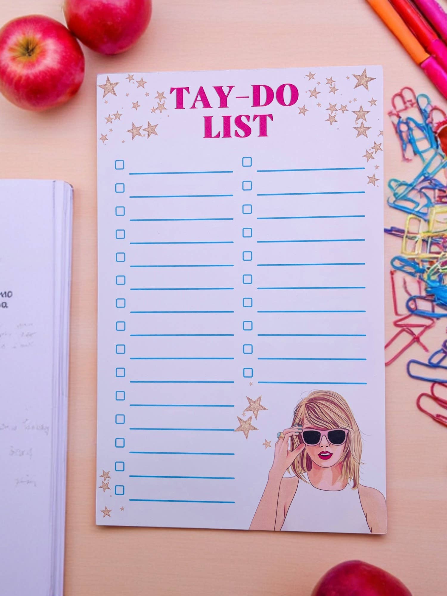 Adelia, LLC - Vendita all'ingrosso Bloc notes - Blocco Note Taylor Swift Tay Do List 50 Pagine2