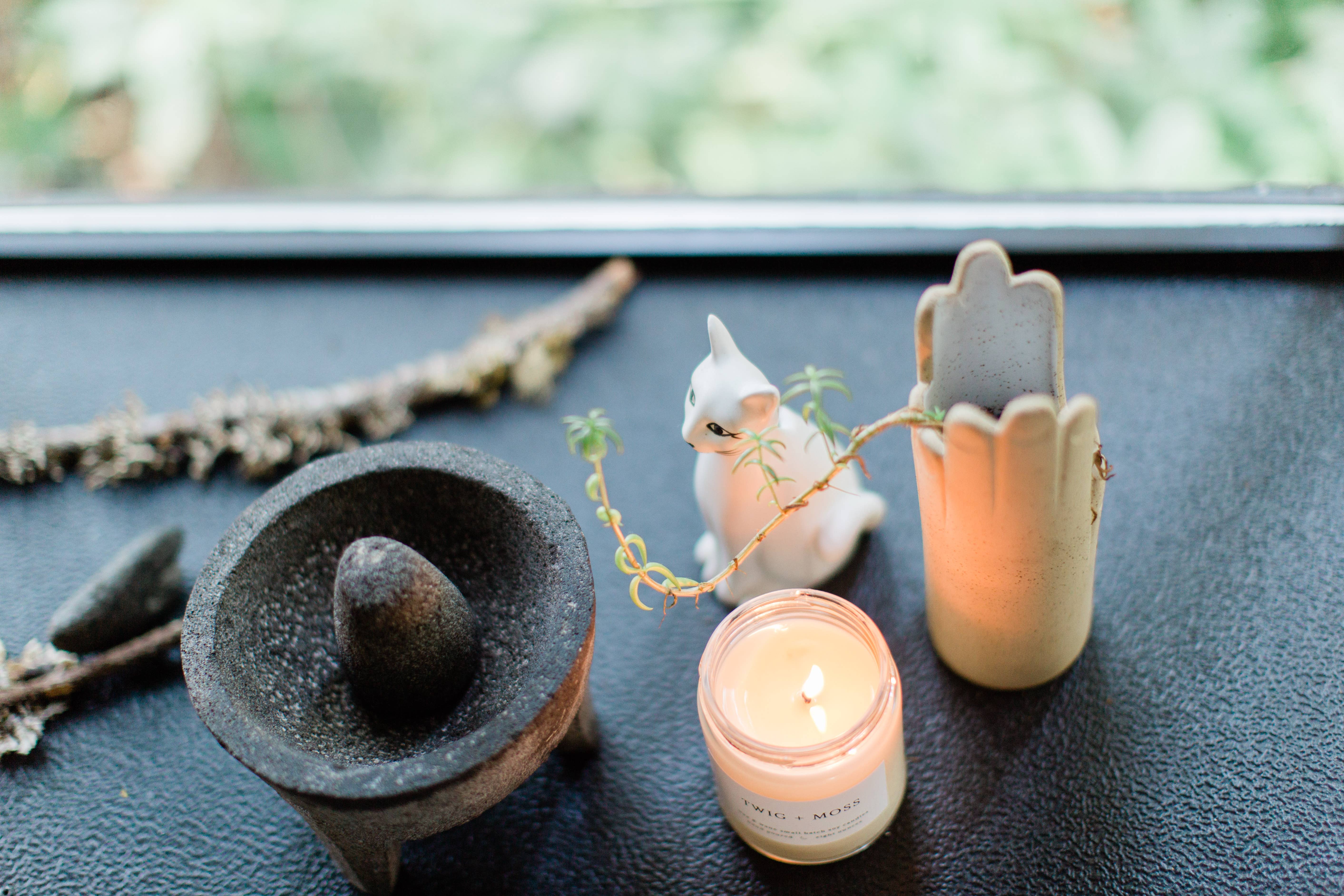 Wax and Wane Candles - Wholesale Jar/Filled Candle - Twig + Moss Modern Soy Candle10