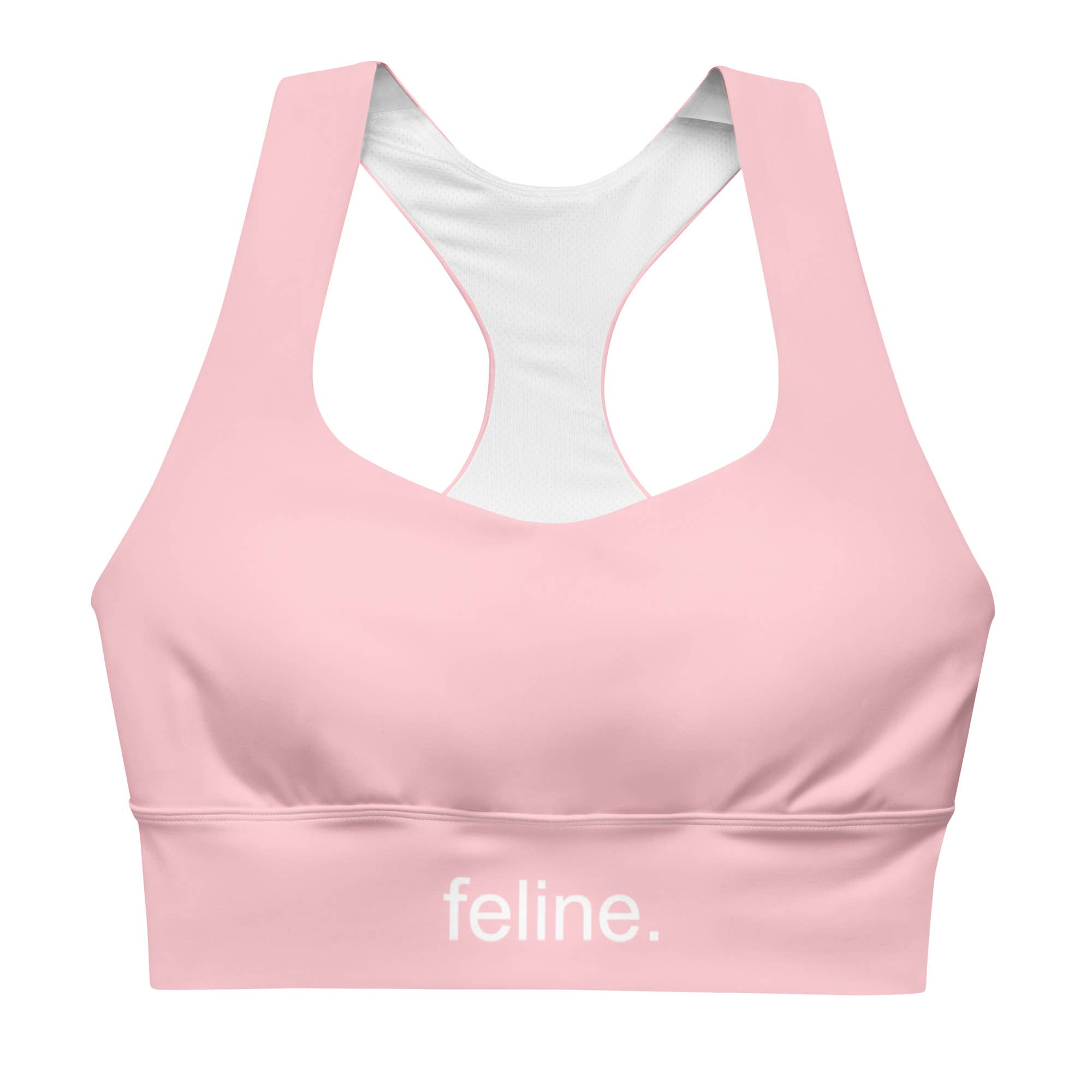 Feline Apparel - Vente Brassière de sport – femme - Soutien-gorge de sport Pro Blush2