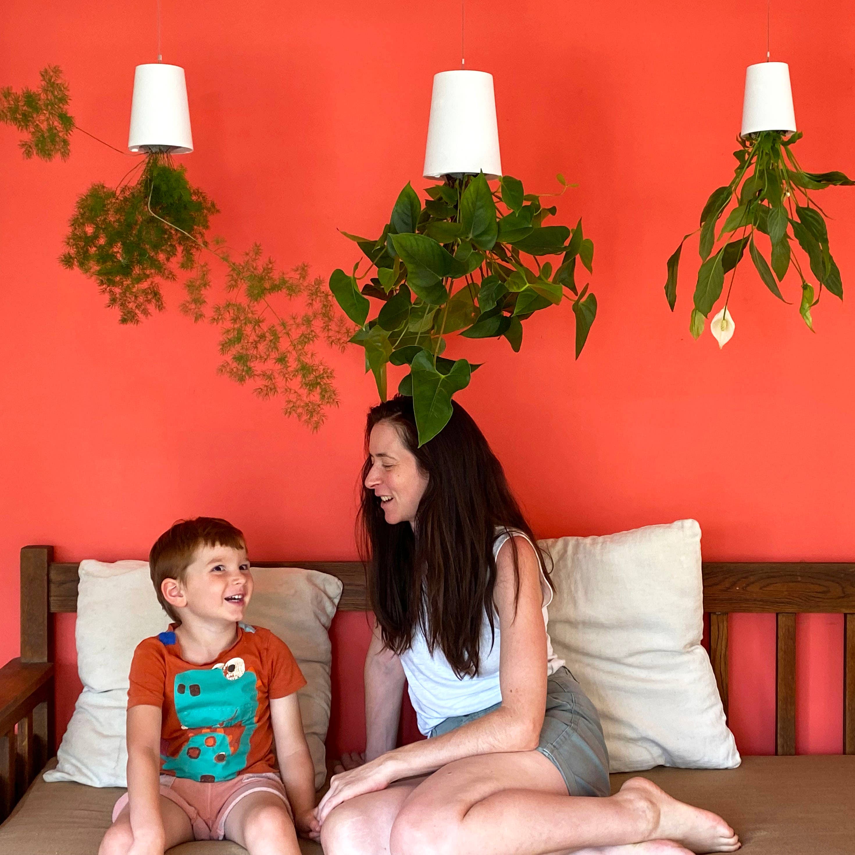 Boskke – Großhandel Pflanzenampel – Boskke Sky Planter Recycled - großer selbstbewässernder Pflanztopf7