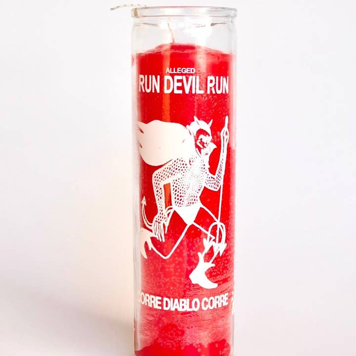 Santa Sabina - Wholesale Votive Candle - Run Devil Run Ritual Prayer Candle
