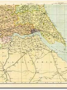 Yorkshire - Sud-Est (1900) : Carte historique de Cassini, roulée (BCO-YSE) par auteur inconnu pour la vente par Boon Books