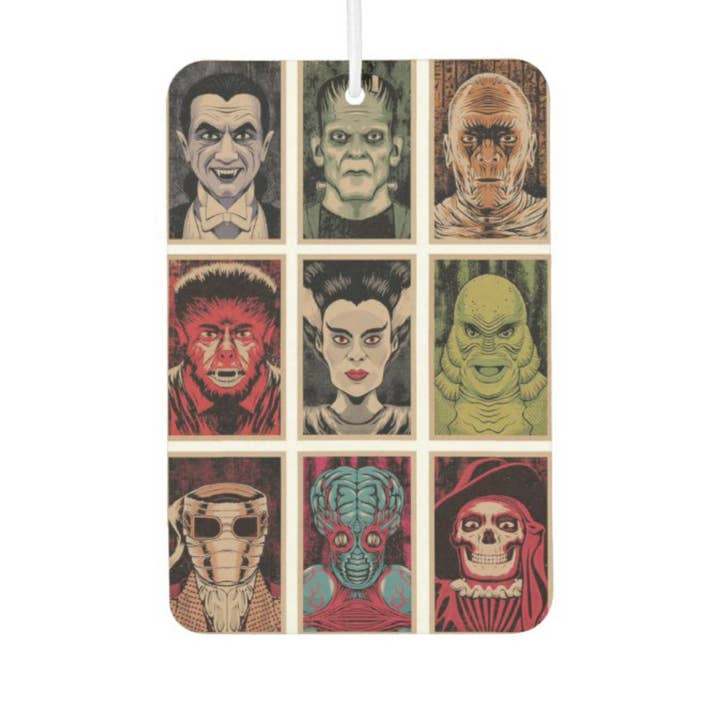 CultPOP - Wholesale Car Freshener - Unisex - Retro Monsters Car Freshener- Cherry Scent1