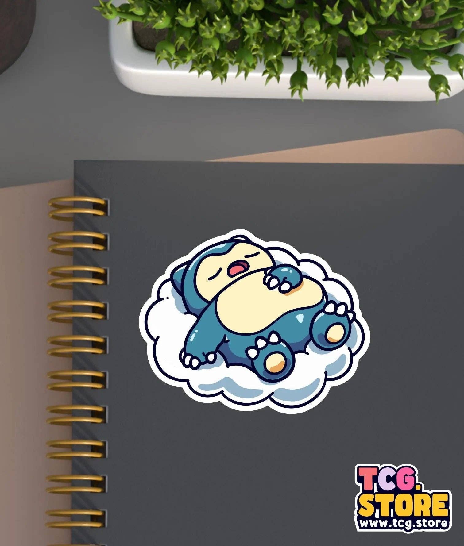 TCG.Store - TCGDOTSTORE - Wholesale Sticker - Snorlax Pokémon Sticker8