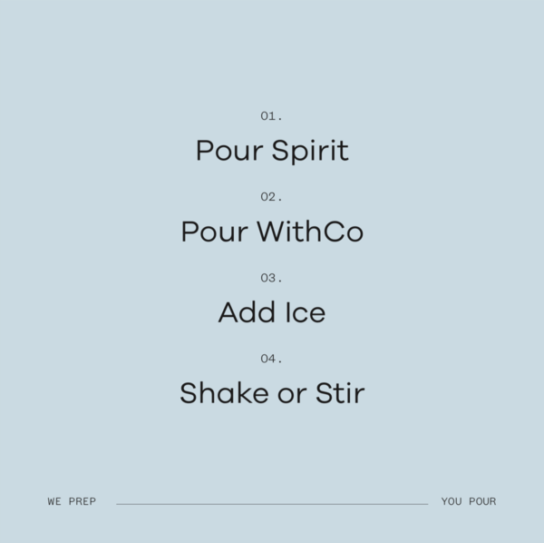 WithCo Cocktails - Vente Mélange/sirop pour cocktails - Mélange Mule au Gingembre (Racine de Gingembre, Bitters, Citron Vert)8