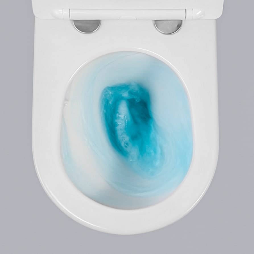 Stilform Handels GmbH - Vente Ensemble d'accessoires pour salle de bain - Toilettes suspendues sans rebord Soho 3.0 blanc brillant avec chasse Whirlflush Tornado et siège super fin17