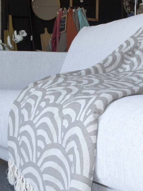 Copriletto e asciugamano (jacquard) - Modello Sushi per la vendita all'ingrosso da parte di phoenician artisan