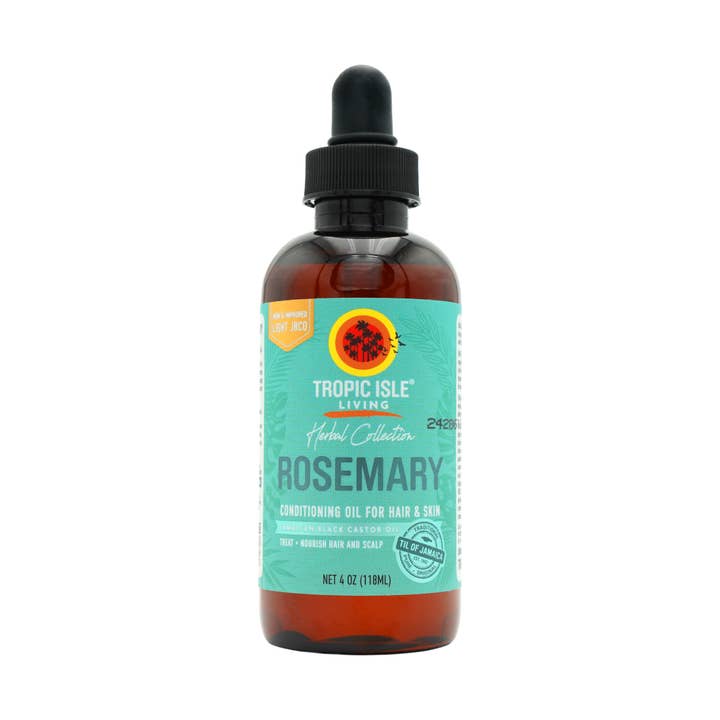 Rosemary Jamaican Black Castor Oil, 4oz for wholesale by Tropic Isle Living