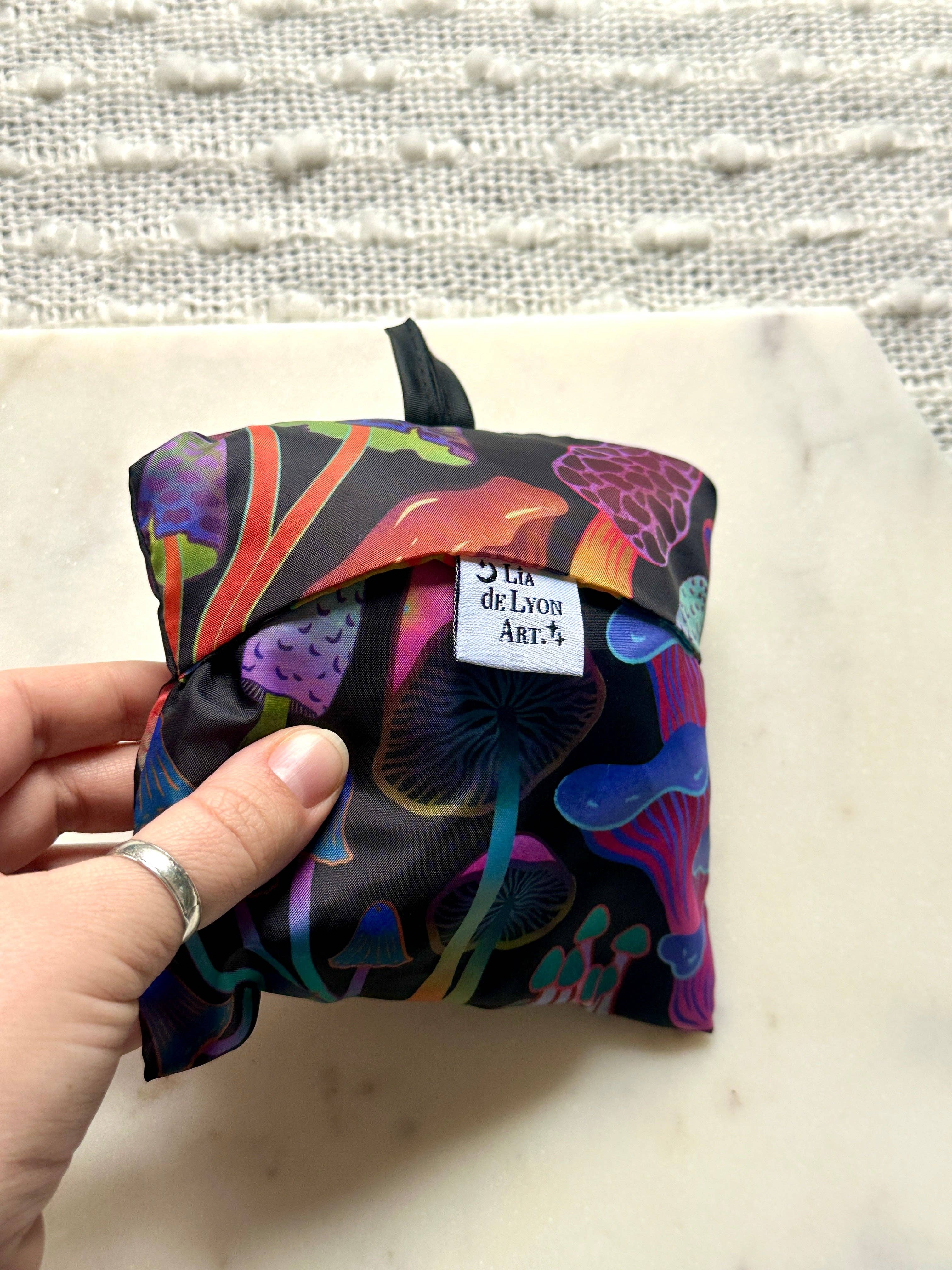 liadelyonart - Wholesale Grocery/Shopping Bag - Funky Mushroom Reusable Tote Bag18