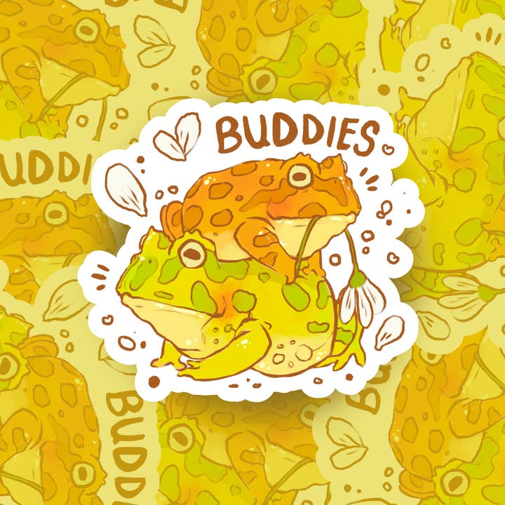 Frog Tree - Wholesale Sticker - Pacman Buddies 3.25" Die-Cut Vinyl Sticker