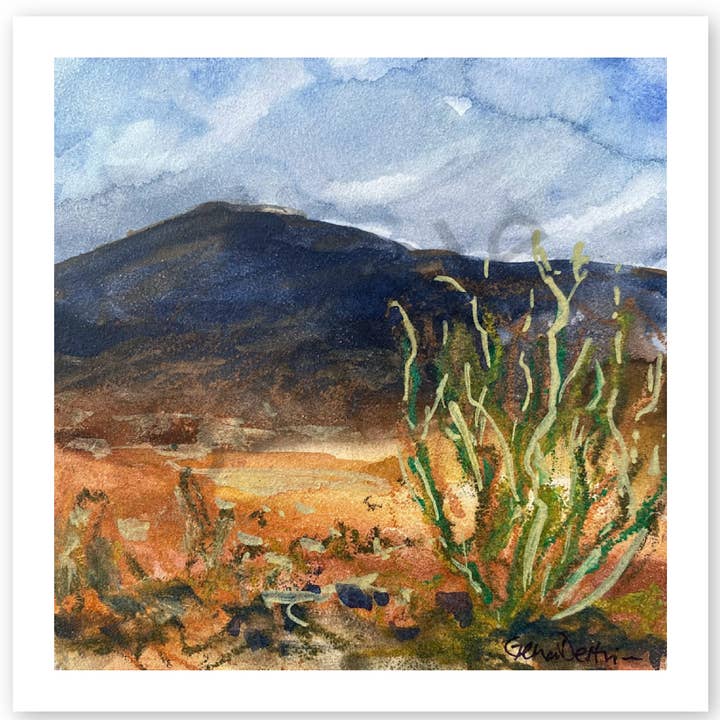 Os Cactos e o Papel de Montanha por atacado de Gena Destri