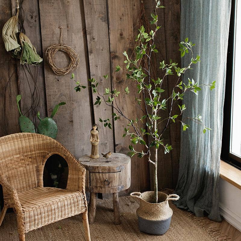 Rustic Reach - Wholesale Artificial Plant - Artificial Green Leaf Tree2