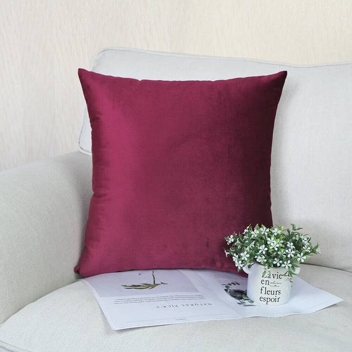 RKAAS HOME - Wholesale Chair cushion - Dutch Velvet Cushion Covers - Available in Multiple Colours4