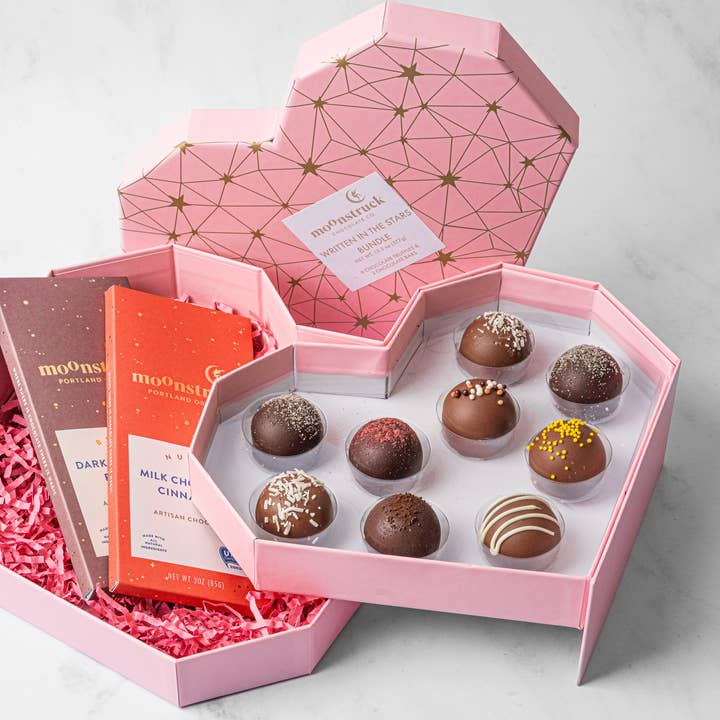 Bundle Box: Written In The Stars Bundle for wholesale by Moonstruck Chocolate Co