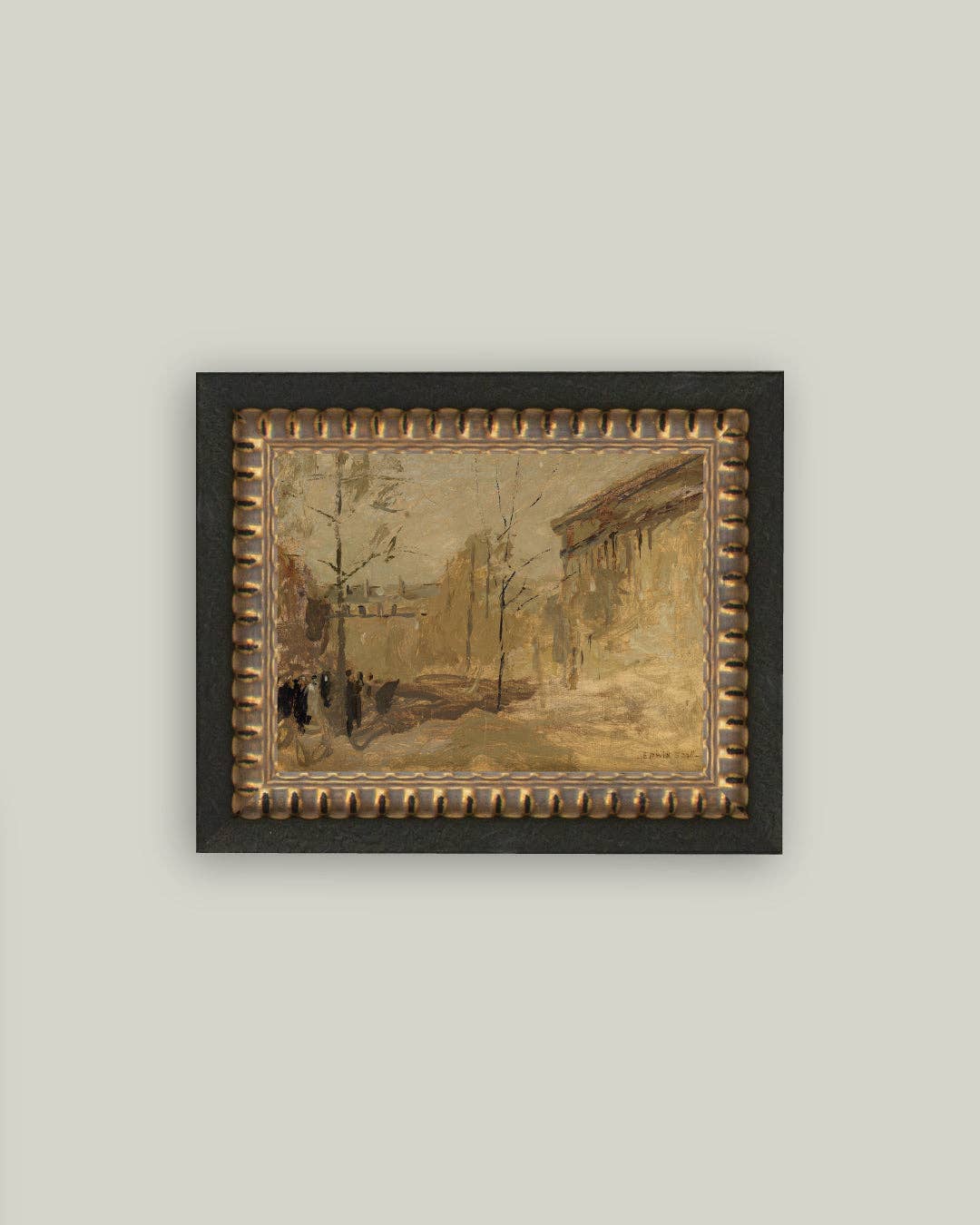 Petal Lane Home - Wholesale Art Print - Place De La Madeleine Framed Antique Art1