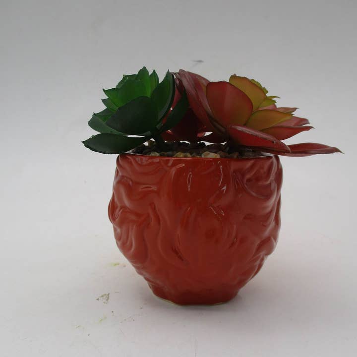 Silver Buffalo - Wholesale Planter Box - Chucky Face Mini Ceramic Planter3