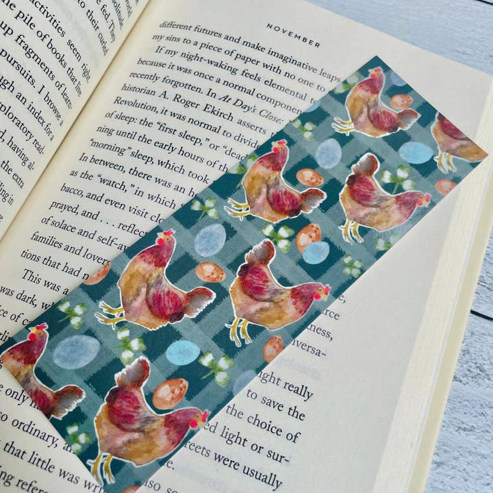 A Quartzy Life - Wholesale Bookmark - Chicken Farm Bookmark1