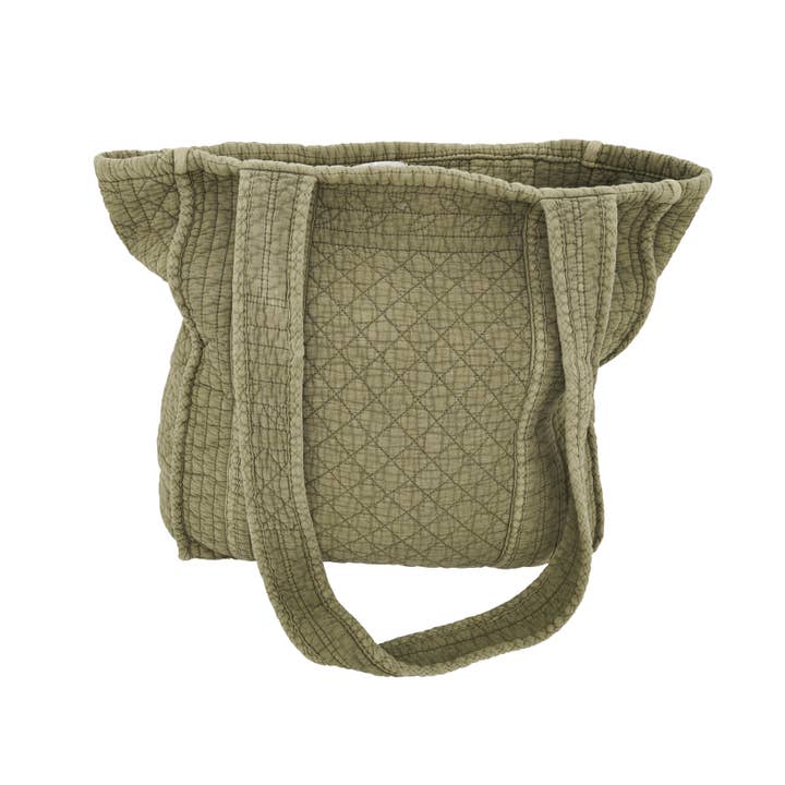 Saro Lifestyle - Wholesale Tote Bag - Women's - Soft Cotton Quilted Tote Bag