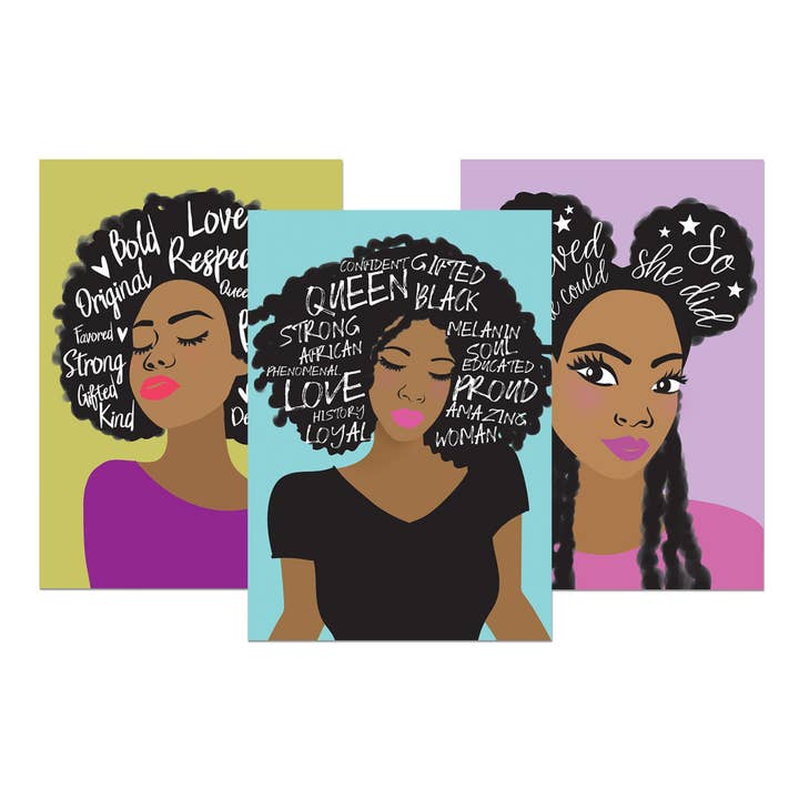 African American Expressions - Wholesale Notebook - Self Love Notebook Set (Small)