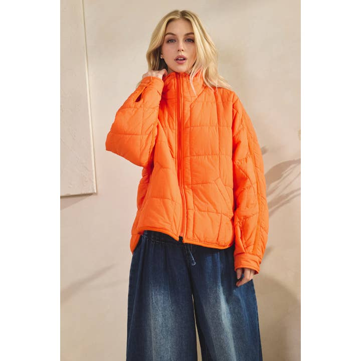 Veveret – wholesale Jacket – Women's – Zip Up Packable Puffer Jacket28