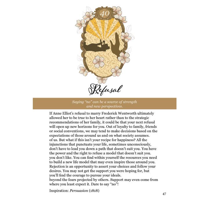 Penguin Random House LLC - Wholesale Tarot Cards - Jane Austen Oracle5