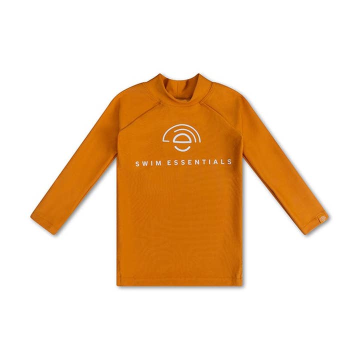 Swim Essentials | Oranje UV Zwemshirt met lange mouwen for wholesale by Swim Essentials