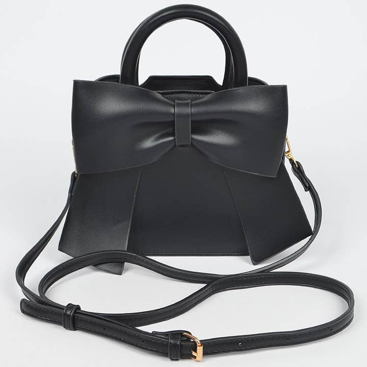 3AM BY H&D ACCESSORIES - Wholesale Clutch Bag - Women's - Faux Leather Bow Clutch