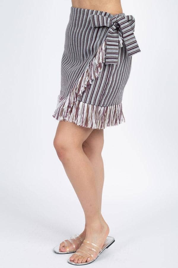 Lakhays Collection Inc. - Wholesale Skirt - Women's - Women's Woven Winter Mini Skirt3