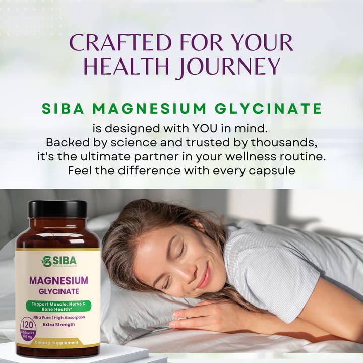 Siba Nutraceutical LLC - Wholesale Oral Supplement/Vitamin - Magnesium Glycinate