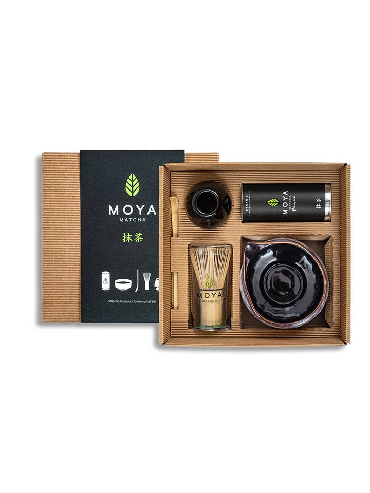 Moya Matcha Ceremonial Set Sumomo With A Spout for wholesale by Moya Matcha