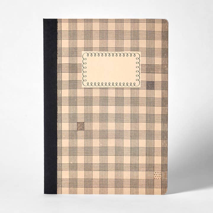 Roomytown - Wholesale Notebook - A5 Single Notebook - Vintage Weave0