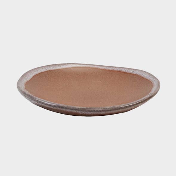 Pink Dessert Plate Aveiro for wholesale by Maria Terracota Portugal