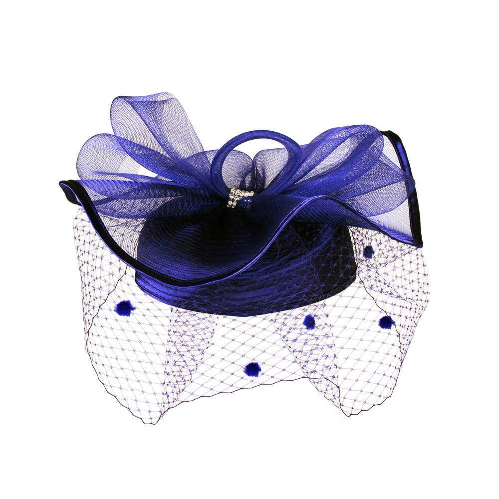 SP Sophia Collection - Wholesale Fascinator Hat - Women's - Braid Pill Box Party Occasion Hat 5