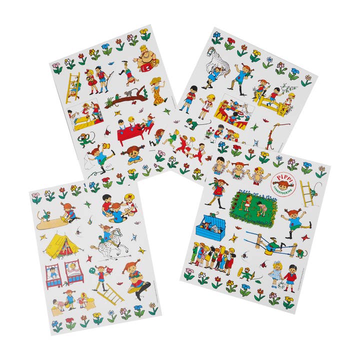 Barbo Toys - Wholesale Sticker - Kids & Baby - Pippi Stickers - Friends1
