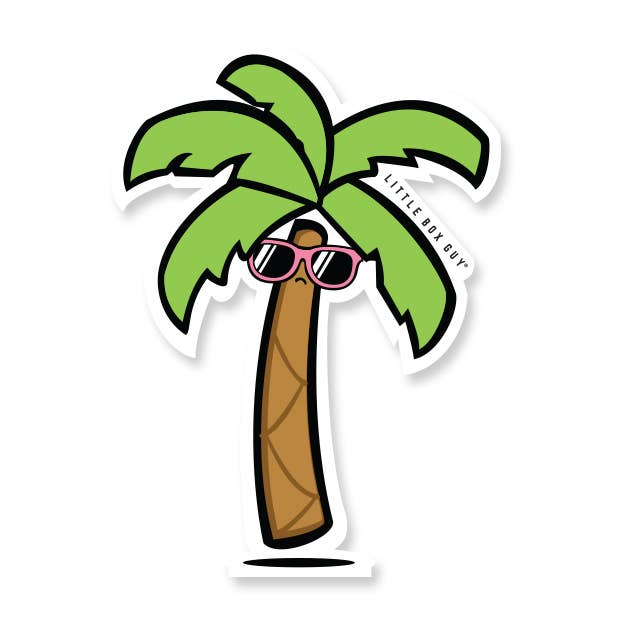 Palm Tree Sticker for wholesale by Little Box Guy®