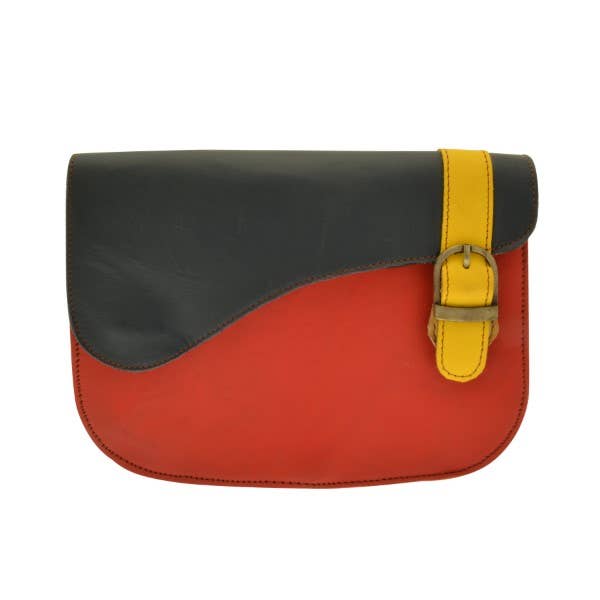 Miss Milly Limited – wholesale Shoulder bag – women's – Inaya Plain Recycled Leather Handbag1